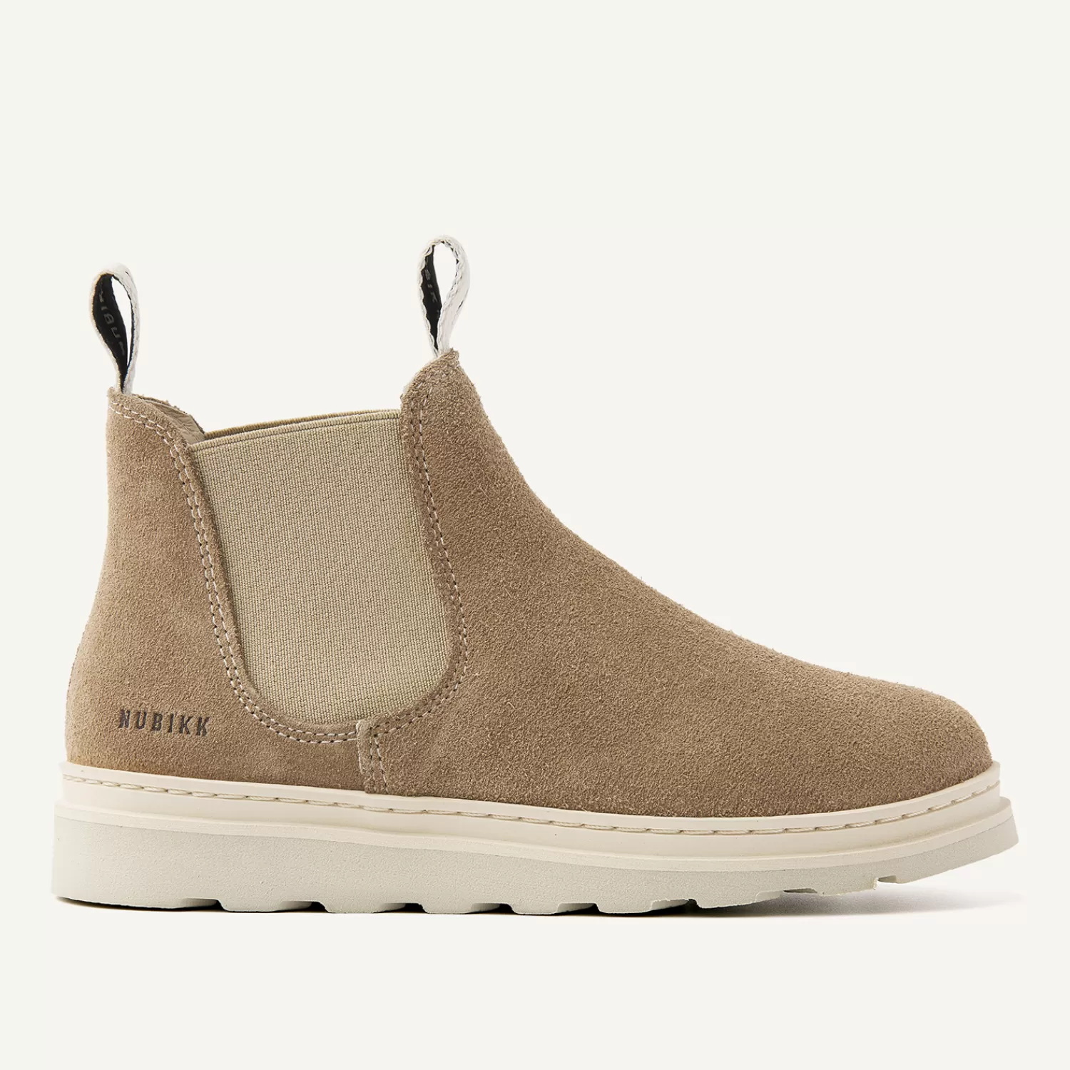 Nubikk Jonah Rai JR Taupe Chelsea Boots For Kids Sale